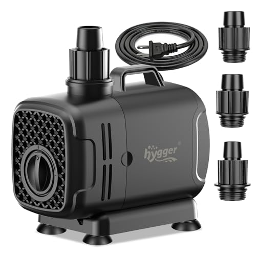 hygger 2-in-1 1060GPH Submersible Pump