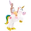 Tacobear Inflatable Unicorn Costume For Adults, For Carnival, Halloween Costume, With Hat, For Women And Men