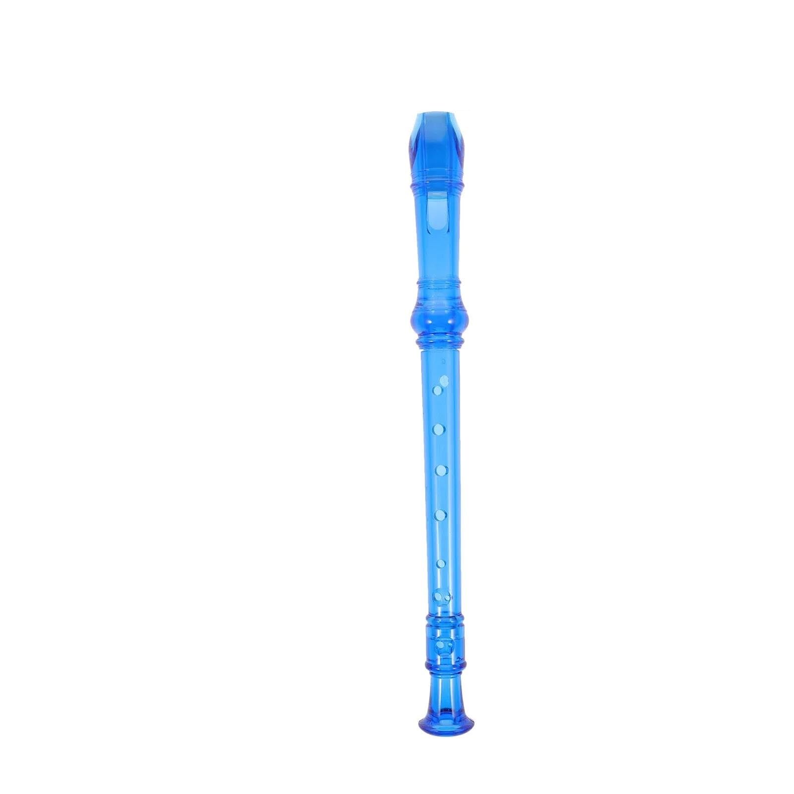 instrument À Bec Flûte À Enregistreur Soprano 8 Trous Instrument De Musique Pour Débutants Et Adolescents Facile Jouer 2 Pièces