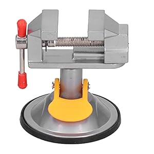 Ovaquixi Minispann Schraubzwinge mit Saugnapf