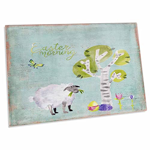 3dRose Alfombrilla para escritorio floral vintage 58x40 cm