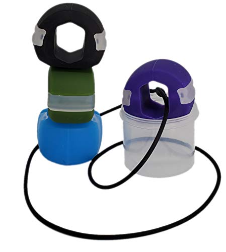 Jaw Exerciser | Face Exerciser Ball | | Double Chin Reducer | Sculpt jaw chew lanyard included | Look Younger, slim tone, | jawline exerciser|50Lb. Resistance