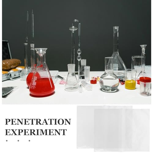 Membrana semipermeable Abaodam de celofán transparente para experimentos de laboratorio 10 uds 2