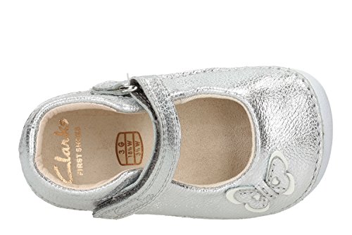 Clarks Little Mia, Scarpe per Gattonare Bimba 0-24...