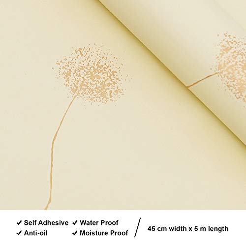 Image of Amazon Brand - Solimo PVC Self-Adhesive Wallpaper, Batik Motifs, 45 x 500 cm