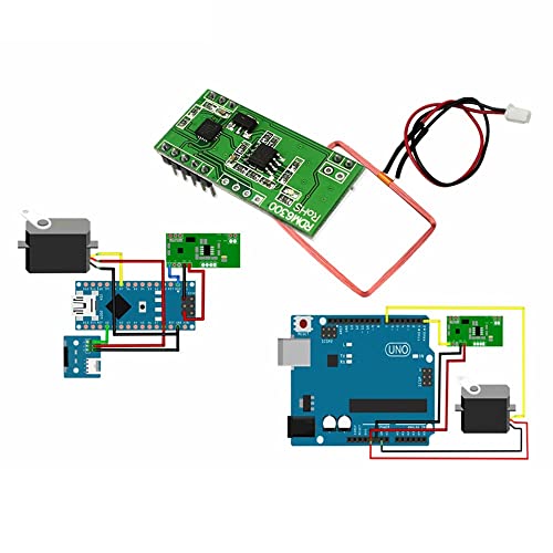Fasizi RDM6300 125 kHz EM4100 RFID-Lesermodul UART-Ausgangs-Zugangskontrollsystem für Arduino