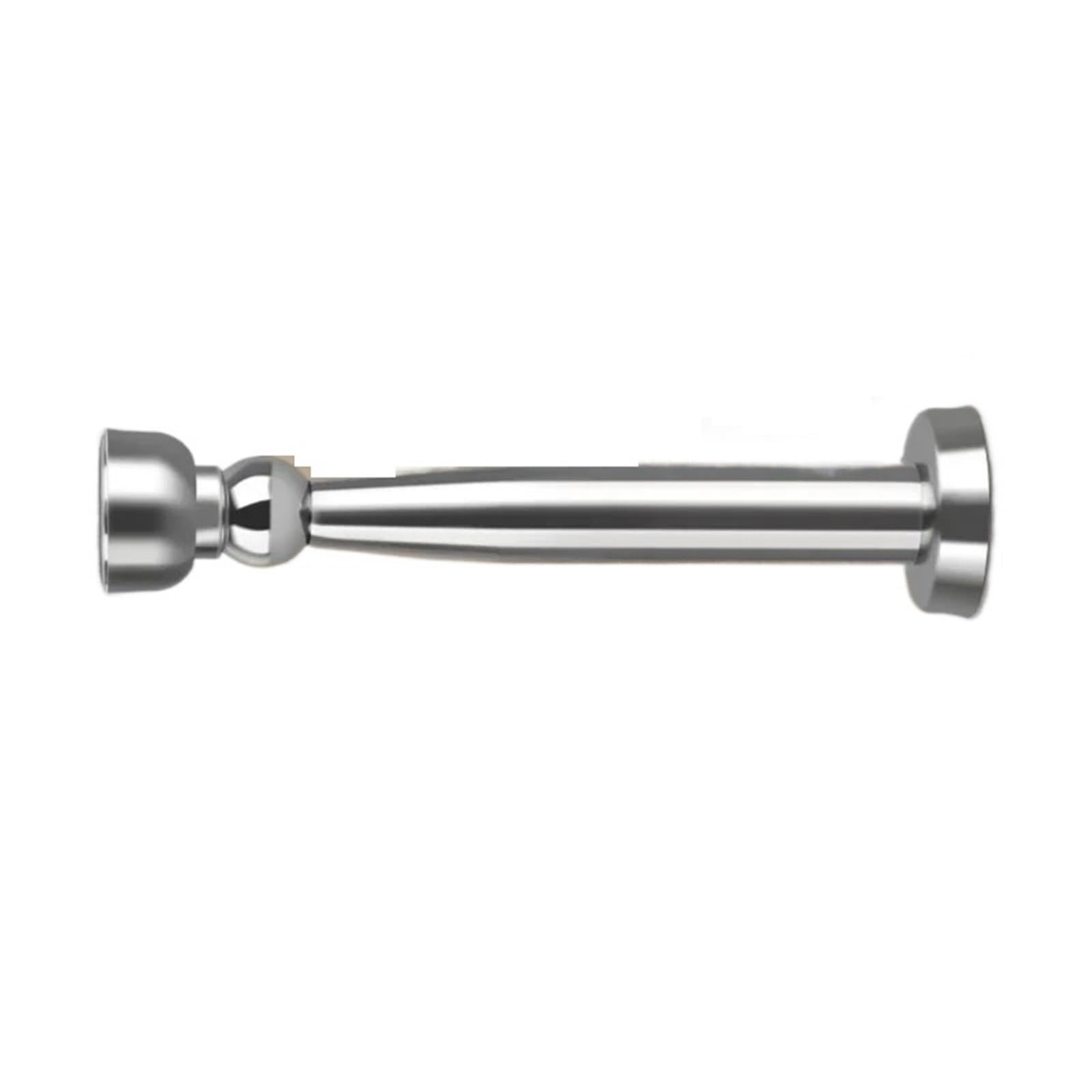 Iopklytf Silvery-18Cm Door Stopper Stainless Steel Magnetic Door Stopper
