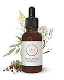 ✅ COMPLEJO NATURAL: Fórmula única de extractos secos vegetales estandarizados que combina phyllantus niruri, rompepiedras, vara de oro y gayuba para la salud renal.