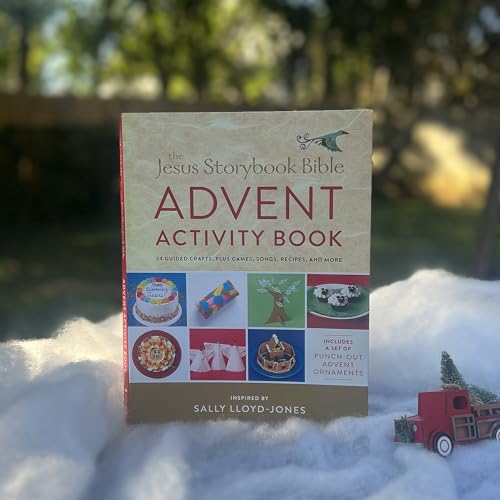 The Jesus Storybook Bible Advent Activity Book: 24 Guided Crafts, plus Games, Songs, Recipes, and More 12 4140lngKG0L