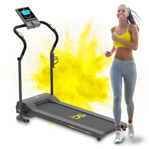 IDS G11 EVO Tapis Roulant Elettrico Pieghevole, Brand ITALIANO, 10 km/h, Display ROTATIVO LCD Multifunzione, Salvaspazio, 16 Programmi, Facile da...