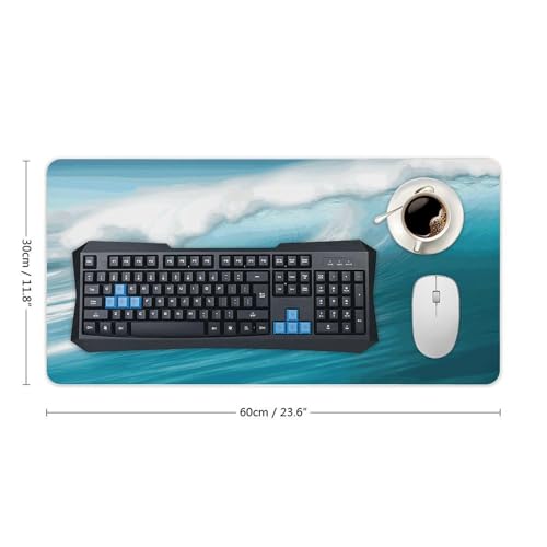 Surfing Desk Pad Fieltro Grande Antideslizante 30x60 cm miniatura 2