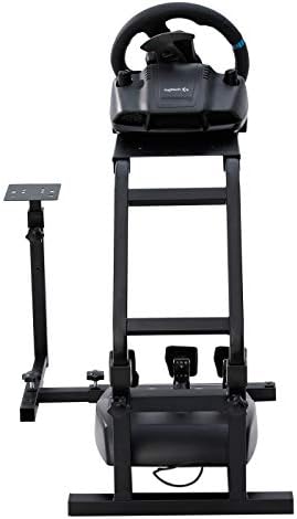 Z ZELUS Racing Steering Wheel Stand Pro Shifter Mount Height Adjustable Steering Wheel Stand Driving Simulator Cockpit Compatible with Logitech G25, G27, G29, G920 Gaming Cockpit