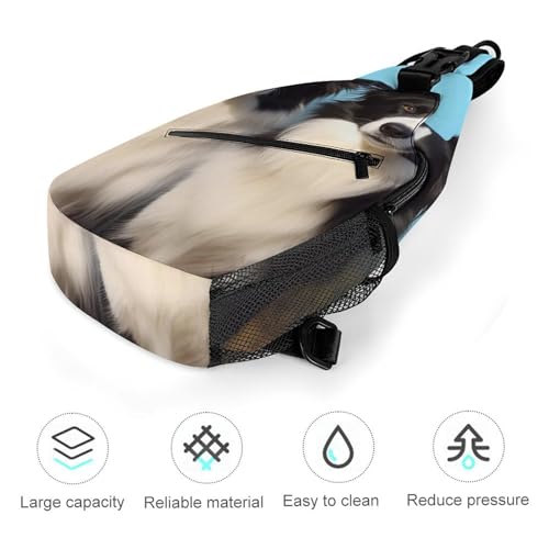 Mochila de Pecho Sling Bag para Hombre y Mujer miniatura 5