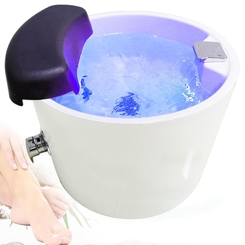 Bañera para pies con masaje y luz colorida