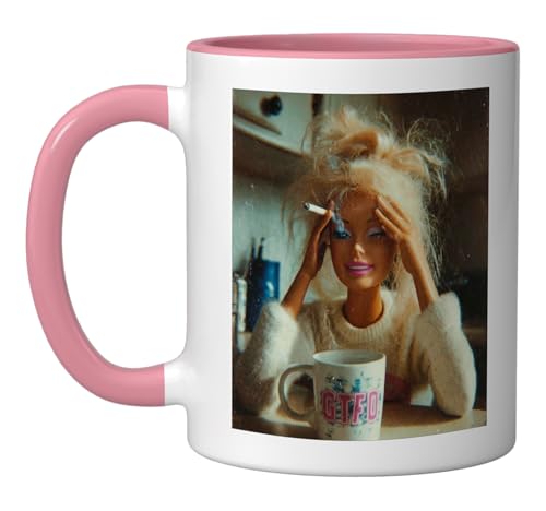Taza cerámica 11 oz con diseño divertido y sarcástico miniatura 1