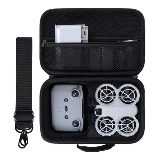 Peyyargo Hart Schutzhülle Kompatibel mit DJI Neo Mini Drohne NOT Kompatibel mit DJI Neo 2 (Schwarz)