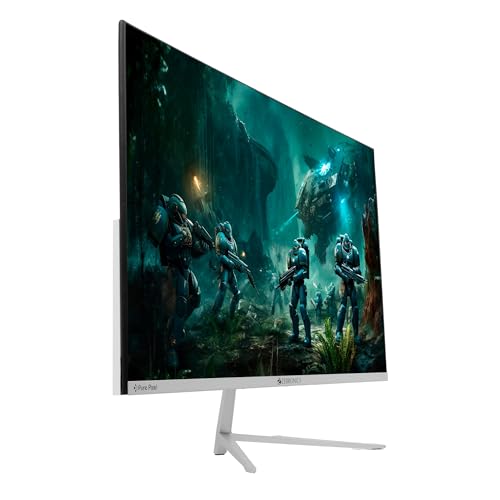 Image of ZEBRONICS A24FHD LED, Gaming Monitor, 24 inch (60.96cm), 300 nits, 165Hz, Slim Design, FHD, 1080p, Wall Mountable, HDMI, DisplayPort, USB Port, Ultra Slim Bezel, Metal Stand, Built-in Speakers
