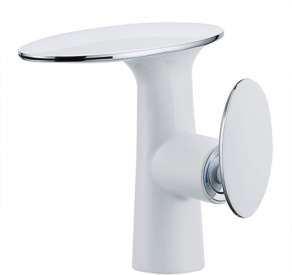 Gljtuo B Waterfall Washbasin Tap, Single Lever High Athroom Tap - Rass Sink Mixer Tap With Ceramic Cartridge For Cold And Hot Water - Athroom Tap Y,