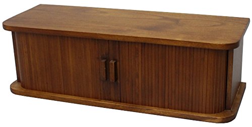 オスマック(OSMAC) 収納庫 幅60cm 完成品 調味料入れ キッチン収納 食器棚 カウンター上 軽量 竹製 ダークブラウン KTX-60DB