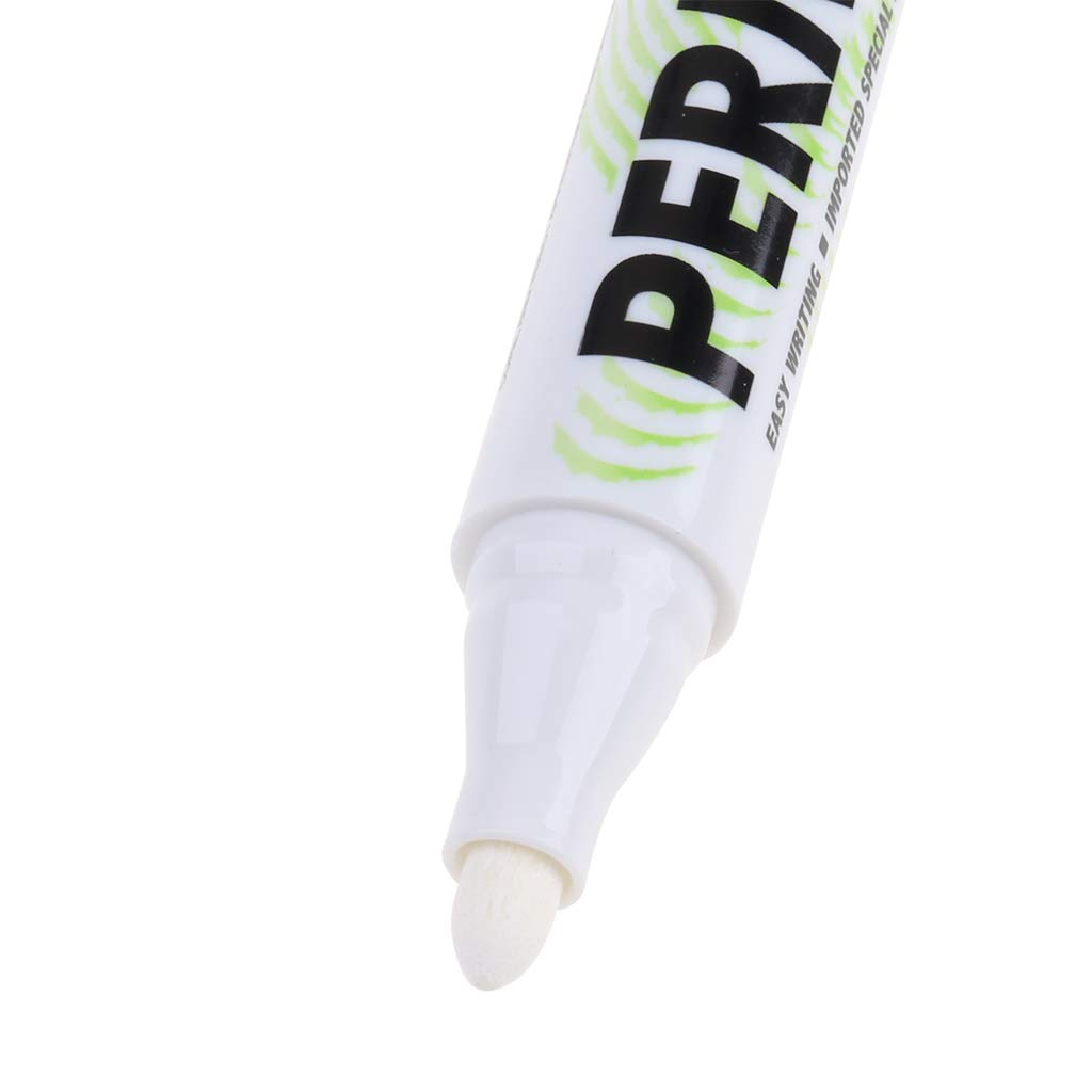 Marqueur Peinture Blanc Pour Pneus – 4pcs Stylo Permanent Étanché & Anti-Décoloration Voiture Moto Vélo