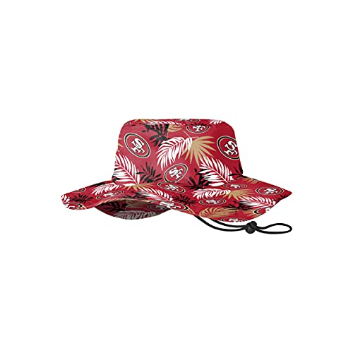 FOCO San Francisco 49ers NFL Floral Boonie Hat