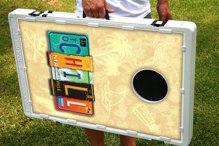 Margaritaville License to Chill 2x3 Bean Bag Toss Portable Baggo Cornhole Game
