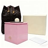 Holz-Urnen für Haustiere, handgefertigte Haustierurnen für Hund oder Katze, Urnen für Hunde, Asche, Katzen-Urne, Verlust-Haustier-Sympathie-Erinnerungsgeschenk, Samtfutter und Brokatverpackungstasche