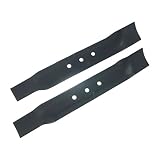 Ufixt 2 x wymienne metalowe ostrza do kosiarki 32 cm kompatybilne z Qualcast 32-850W Easi Trak 32 Easi Trak 320 część zamienna