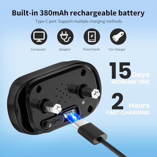 Dog-Bark-Collar-DAWALU-Rechargeable-Smart-Collar-Anti-Barking-Training-Collar-with-7-Adjustable-Sensitivity-Beep-Vibration-Shock-Bark-Collar-for-Large-Medium-Small-Dogs-Black