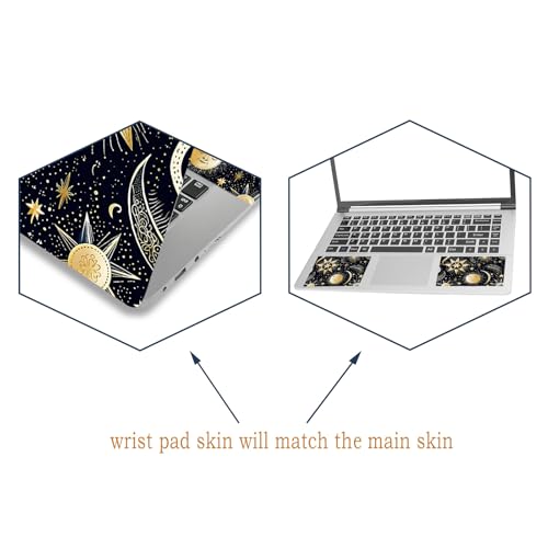 image for ToLuLu Laptop Decal Sticker Skin Cover, 12