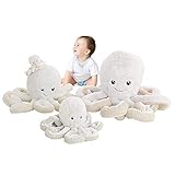 DENTRUN Octopus Stuffed Animals, Octopus Plush Doll Play Toys for Kids Girls Boys Adults Birthday Xm