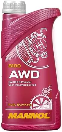 MANNOL 8100 AWD HALDEX DIFFERENTIAL GEAR OIL TRANSMISSION FLUID FULLY SYNTHETIC IMPORTED FROM GERMANY 850ML (1)