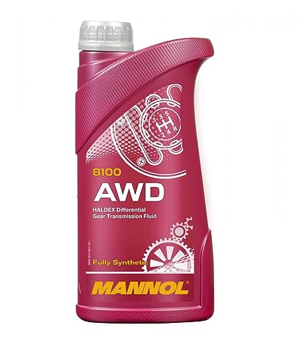 MANNOL 8100 AWD HALDEX DIFFERENTIAL GEAR OIL TRANSMISSION FLUID FULLY SYNTHETIC IMPORTED FROM GERMANY 850ML (1)