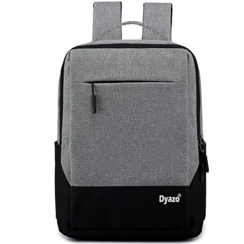 Image of Dyazo 15.6 inch Slim Laptop Backpack | 30L Business Notebook Computer Bag | Water-Resistant Laptop Bag | Suitable for Office College, School Men & Women (Grey)