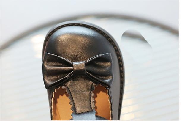 Girl Toddler Little Girl Mary Jane Dress Shoes， Ballet Flats for Girl Party Performance Shoes3