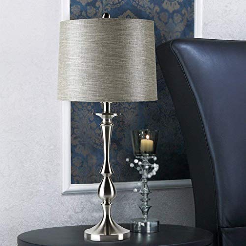Lampe de table den contre la fatigue visuelle avec son abat-jour fait main