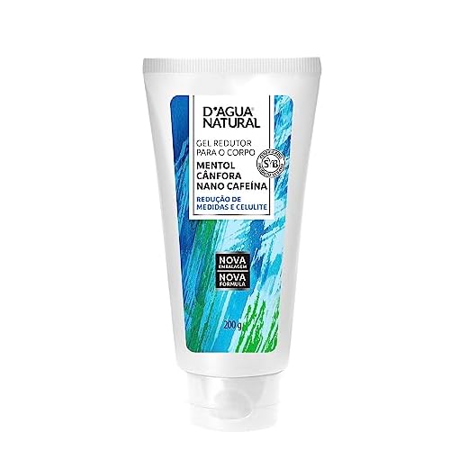 D'AGUA NATURAL Gel Redutor D'Agua Natural 200 G