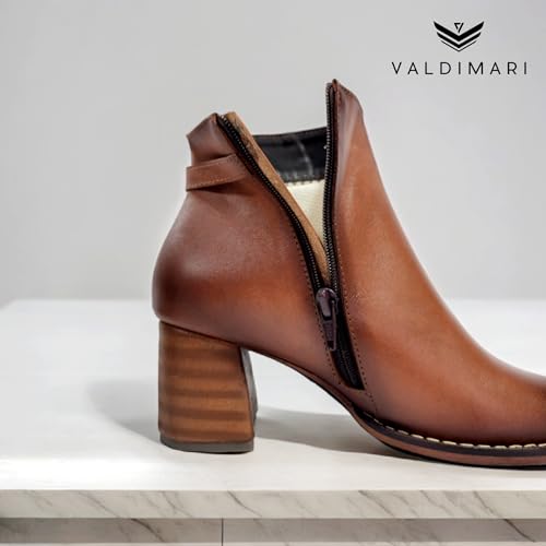 100% Leather Women's Ankle Boots...4