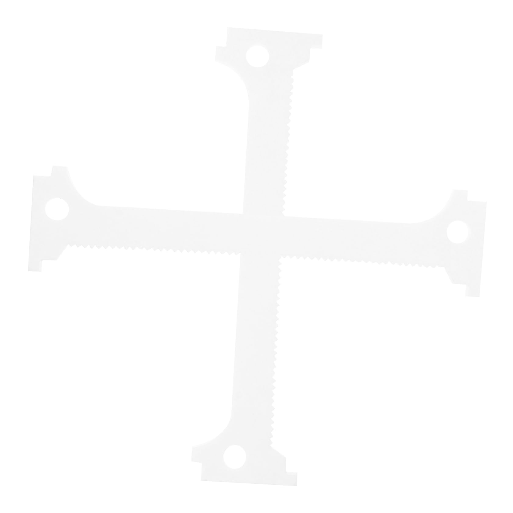 DOITOOL Professional Firing Tools 2 Pack Ceramic Jewelry Placing Burn Brackets Sturdy Refractory Stand