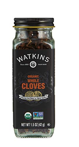 Watkins Gourmet Organic Spice Jar, Whole Cloves, Non-GMO, Kosher, 1.5 oz. Bottle, 1-Pack image 5