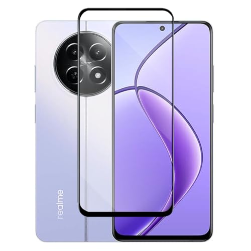Image of Spazy Case Realme Narzo 70x 5G / Realme 12 5G / Realme 12X 5G / Realme C65 5G Tempered Glass | 9H Full Glue Full HD, Shatterproof, Anti Scratch Screen Guard for Realme Narzo 70x 5G / Realme 12 5G / Realme 12X 5G / Realme C65 5G