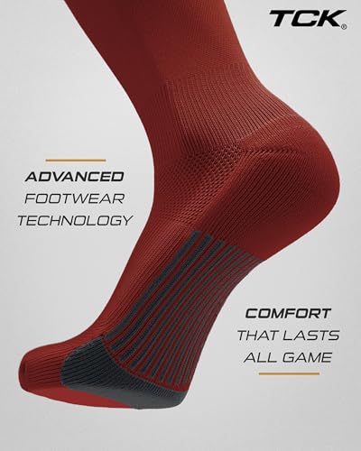 Image of TCK USA Made Over-the-Knee Socks for Baseball, Softball, & Football | Performance Athletic Socks for Boys, Girls, Men & Women