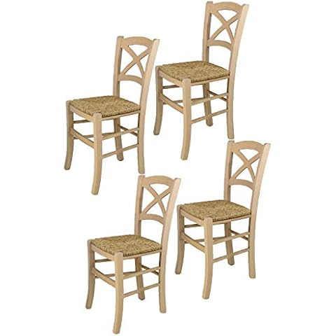 t m c s Tommychairs - Set 4 sillas Cross para Cocina y Comedor Cover