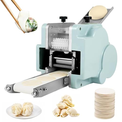 Elektryczny przyrząd do robienia pierogów i skórki wonton, automatyczna prasa do ciasta pierogi i pierogów, okrągła forma 140 W do użytku domowego i komercyjnego