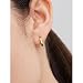 Pandora Runde Huggie-Kreolen-Ohrringe 263286C00 Pendientes Imagen de Pandora Runde Huggie-Kreolen-Ohrringe 263286C00 Pendientes