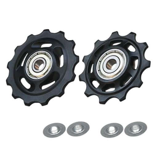 Dérailleur de vélo 2 pièces, pignon à roulement scellé 11T/13T, poulies de dérailleur, convient aux VTT, vélos de route et vélos de ville