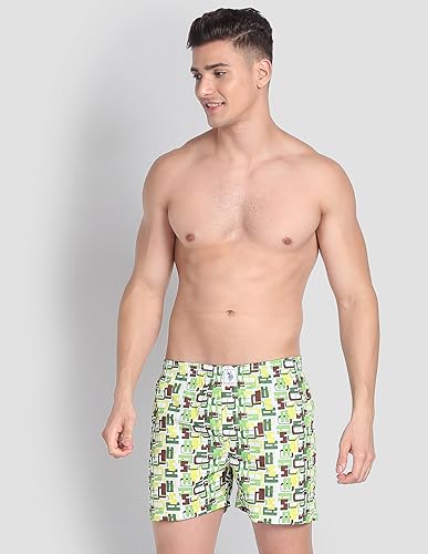Image of U.S. Polo ASSN. Men's IYAC Back Pocket All Over Print Boxers - Pack of 1