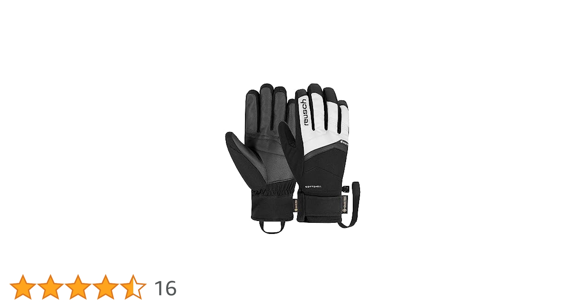 【新品・未使用】Reusch ロイシュ GORE-TEX グローブ ブラック ロイシュ メンズ スキー グローブ BLASTER GTX ブラスター