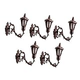 lampe petrole ancienne bronze Modèle de lampe murale miniature - elle peut utilisée comme accessoire photo pour prendre de photos, décoratives et , mini lampe murale maison