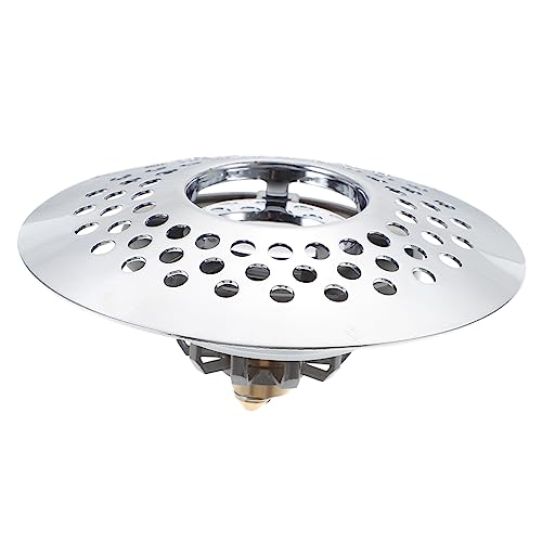 Operitacx Tapón de Drenaje de Cobre para Bañera con Filtro Atrapapelos y Válvula Antirretorno Accesorio Resistente y Duradero para Baño y Ducha Obstrucciones y Facilita el Desagüe